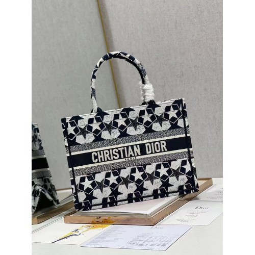 SMALL DIOR BOOK TOTE Embroidery C1212S-3