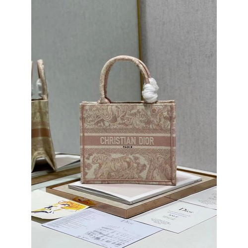 SMALL DIOR BOOK TOTE Embroidery C1331-1