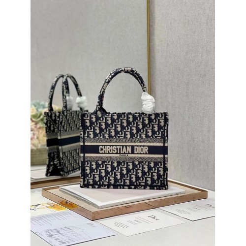 SMALL DIOR BOOK TOTE Embroidery C1331-6