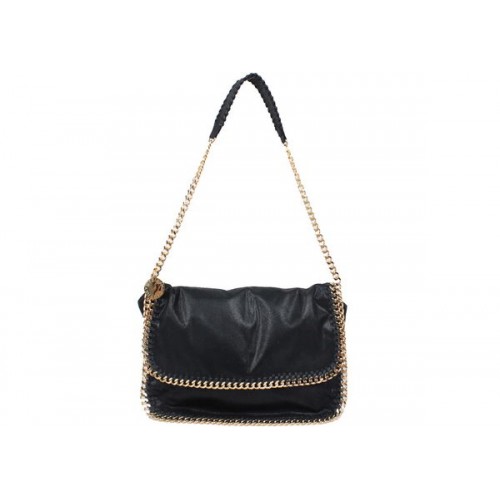 Stella McCartney 838 Black Falabella PVC Cross Body Bag