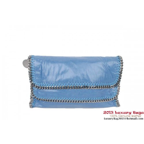 Stella McCartney Falabella Clutch 812L Blue