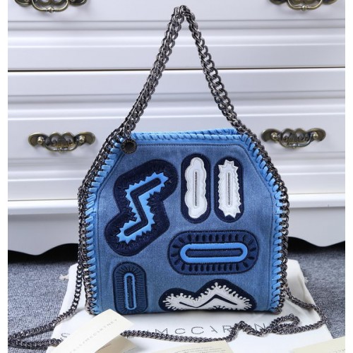 Stella McCartney Falabella Denim Bag SMC8863 Blue