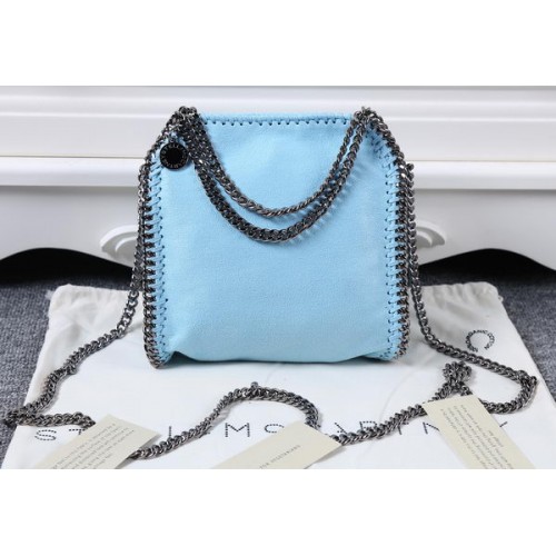 Stella McCartney Falabella Denim Bag SMC895 Light Blue