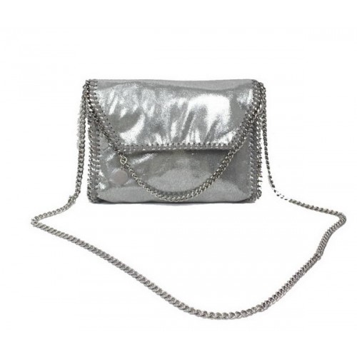 Stella McCartney Falabella PVC Cross Body Bag 875 Silver