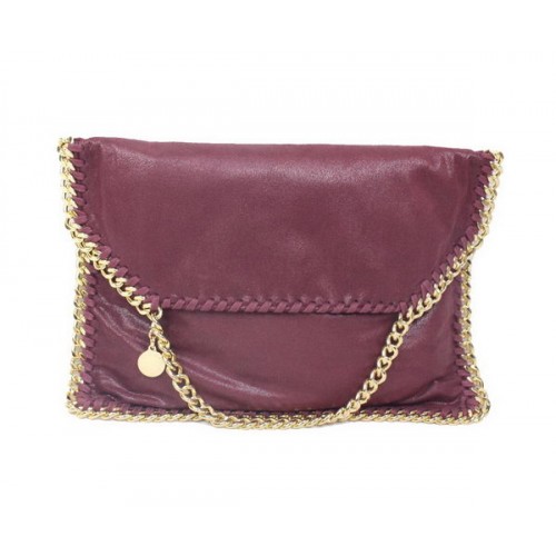 Stella McCartney Falabella PVC Cross Body Bag 876 Burgundy