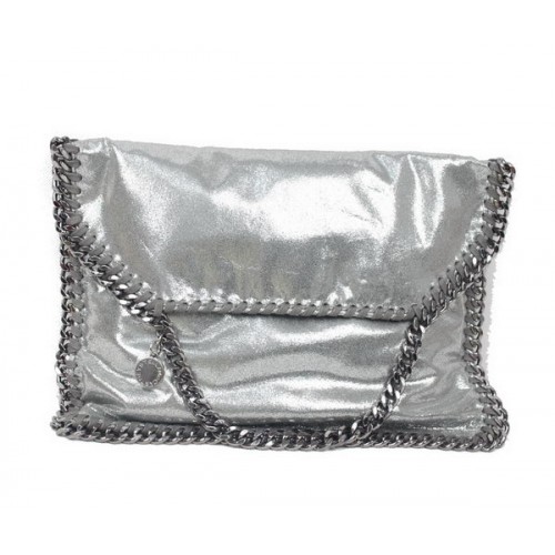 Stella McCartney Falabella PVC Cross Body Bag 876 Silver