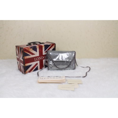 Stella McCartney Falabella PVC Cross Body Bag SM875 Silver