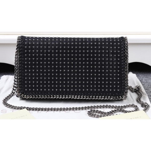Stella McCartney Falabella PVC Cross Body Bags SM829T Black