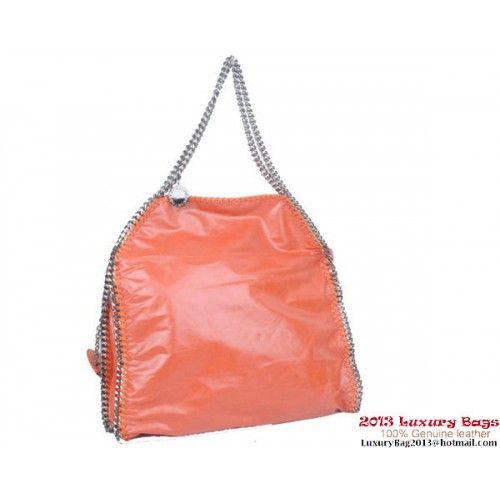 Stella McCartney Falabella PVC Fold Over Tote Bag 811 Orange