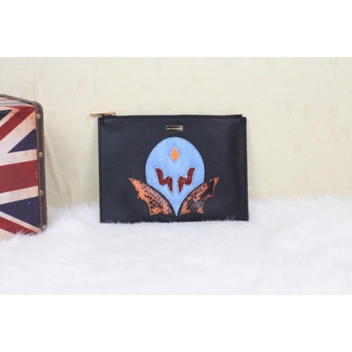 Stella McCartney SUPERHERO SMALL ZIPPED CLUTCH SM8911 Blue