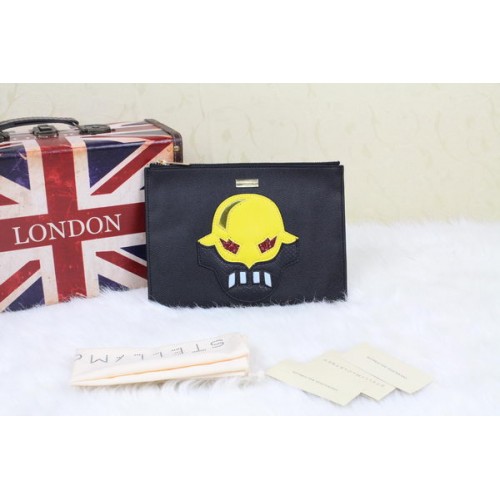 Stella McCartney SUPERHERO SMALL ZIPPED CLUTCH SM8911 Yellow