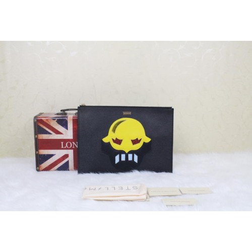 Stella McCartney SUPERSTELLAHEROES LARGE ZIPPED CLUTCH SM891 Yellow