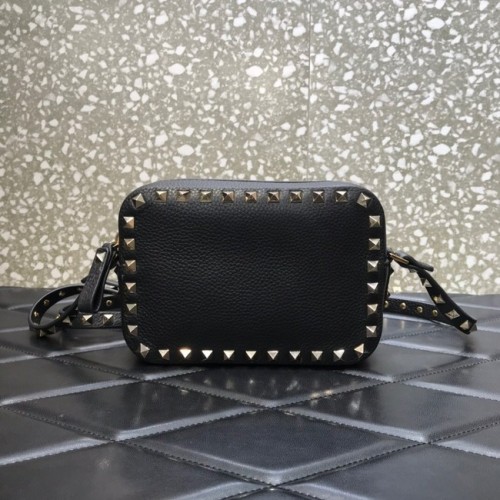 VALENTINO GARAVANI Calf leather bag 7719 black