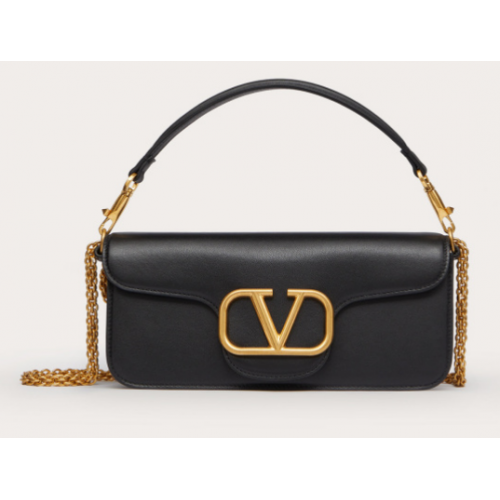 VALENTINO GARAVANI Loco Calf leather bag 2B0K30 black