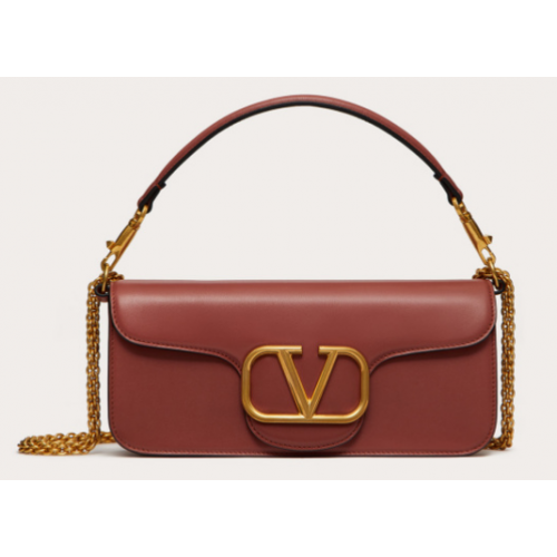 VALENTINO GARAVANI Loco Calf leather bag 2B0K30 brown