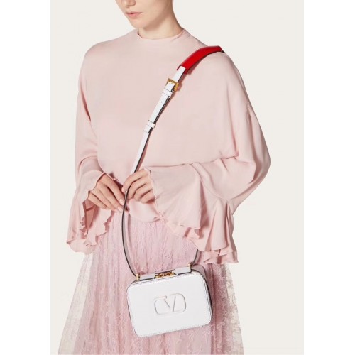 VALENTINO Origianl leather shoulder bag V0020 white