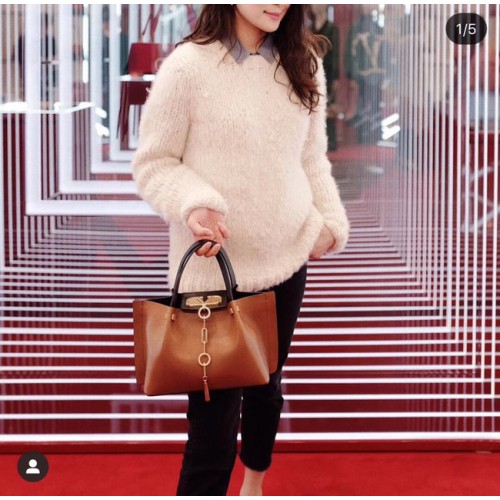 VALENTINO Origianl leather tote 2070 brown