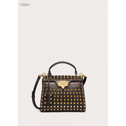 VALENTINO Origianl leather tote bag V4071A black