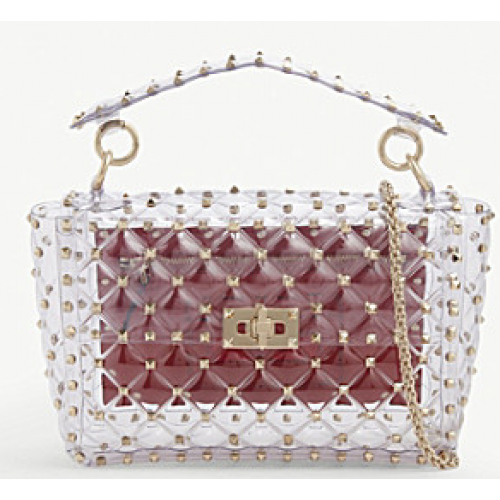 VALENTINO Rockstud Plexy shoulder bag 2687