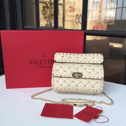 VALENTINO leather bag 0051 White