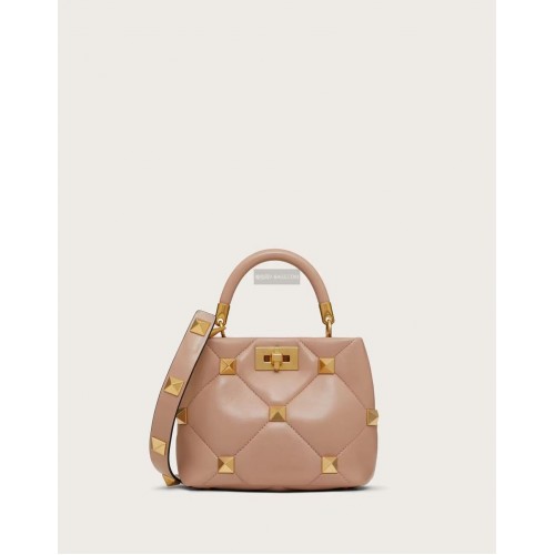Valentino medium Garavani Roman Stud V1198 pink
