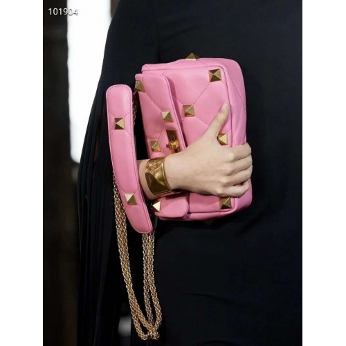 Valentino mini Garavani Roman Stud V2061 cherry blossoms