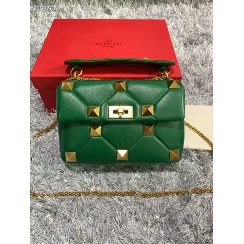 Valentino mini Garavani Roman Stud V2061 green