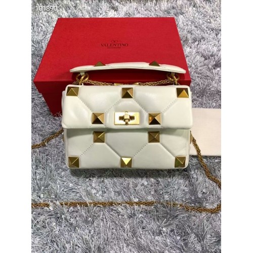 Valentino mini Garavani Roman Stud V2061 white