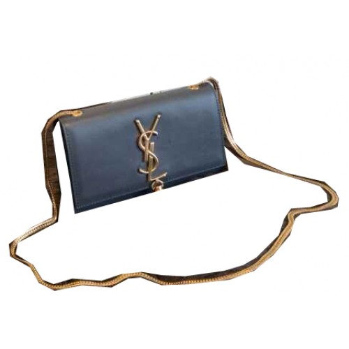 YSL Monogramme Cross-body Shoulder Bag Smooth Leather Y311218 Grey