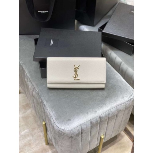 YSL Saint Laurent Medium Kate Bag Y306078 IVORY NATURAL