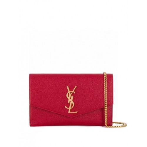Yves Saint Laurent Calf leather cross-body bag Y707788 red