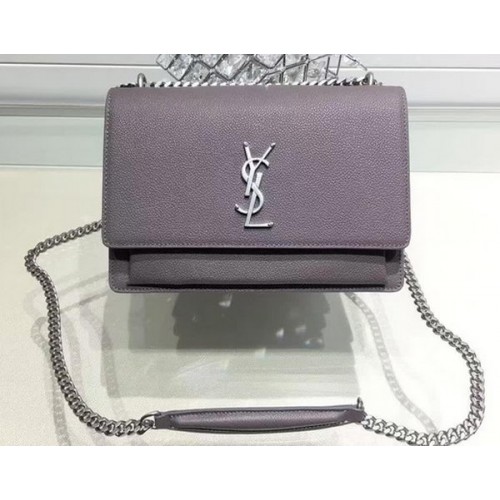 Yves Saint Laurent Cross-body Shoulder Bag Y13927 Grey