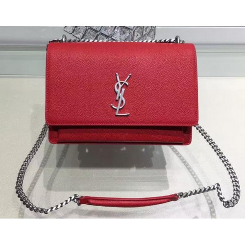 Yves Saint Laurent Cross-body Shoulder Bag Y13927 Red