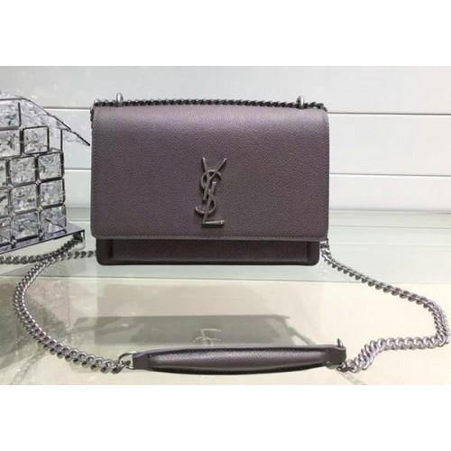Yves Saint Laurent Cross-body Shoulder Bag Y13928 Grey