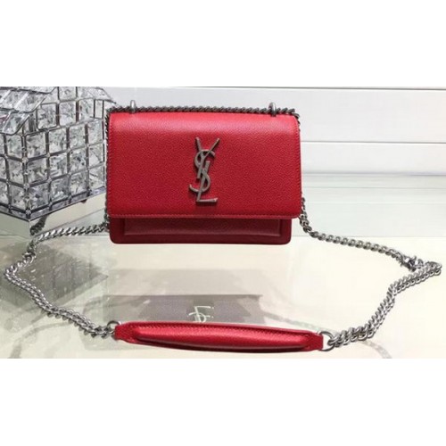 Yves Saint Laurent Cross-body Shoulder Bag Y13928 Red