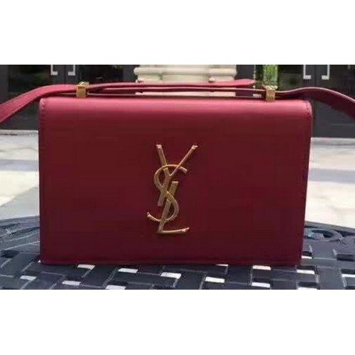 Yves Saint Laurent Cross-body Shoulder Bag Y26605 Wine