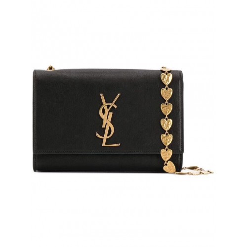 Yves Saint Laurent Kate Small Original Leather Shoulder Bag Y517023 Black
