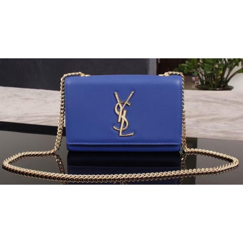 Yves Saint Laurent Monogramme Cross-body Shoulder Bag 1311228 Blue