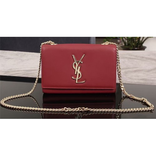 Yves Saint Laurent Monogramme Cross-body Shoulder Bag 1311228 Burgundy