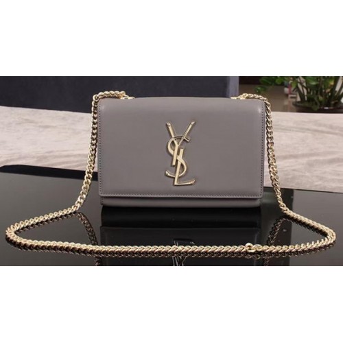 Yves Saint Laurent Monogramme Cross-body Shoulder Bag 1311228 Grey