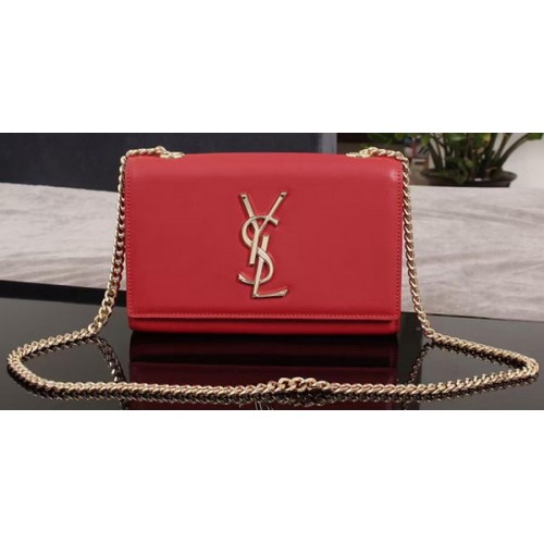 Yves Saint Laurent Monogramme Cross-body Shoulder Bag 1311228 Red