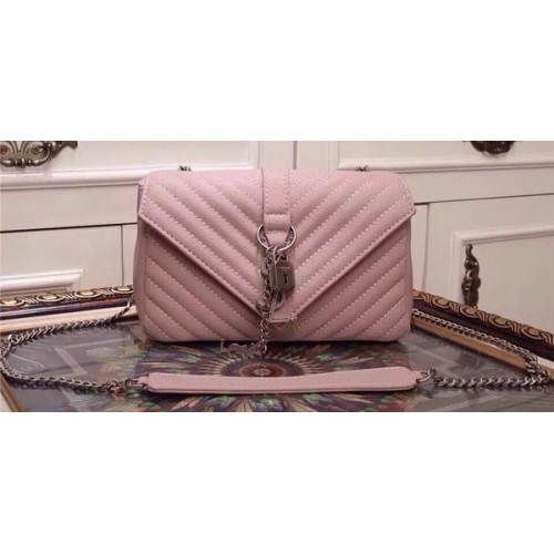 Yves Saint Laurent Small Classic Monogramme Flap Bag Y20167 Pink