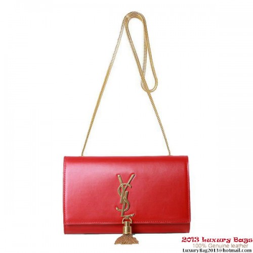 Yves Saint Laurent Small Monogramme Cross-body Shoulder Bag 5475 Red