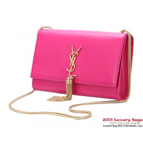 Yves Saint Laurent Small Monogramme Cross-body Shoulder Bag Y042 Peach
