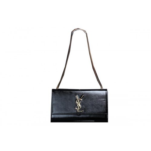 Yves Saint Laurent mini Monogramme Cannage Pattern Shoulder Bag Y009 Black